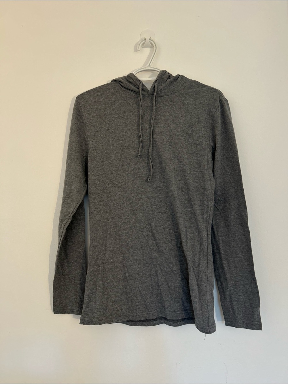 Grey lightweight hoodie